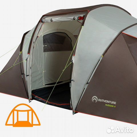 Палатка 4х местная Outventure Hudson 4, новая объявление продам