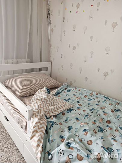 Детское постельное белье 1.5 сатин