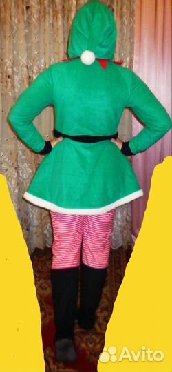 Новогодний комбинезон флисовый на 42 -44 размер