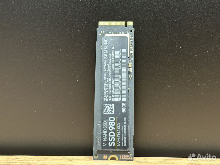 SSD m2 samsung 980 500GB