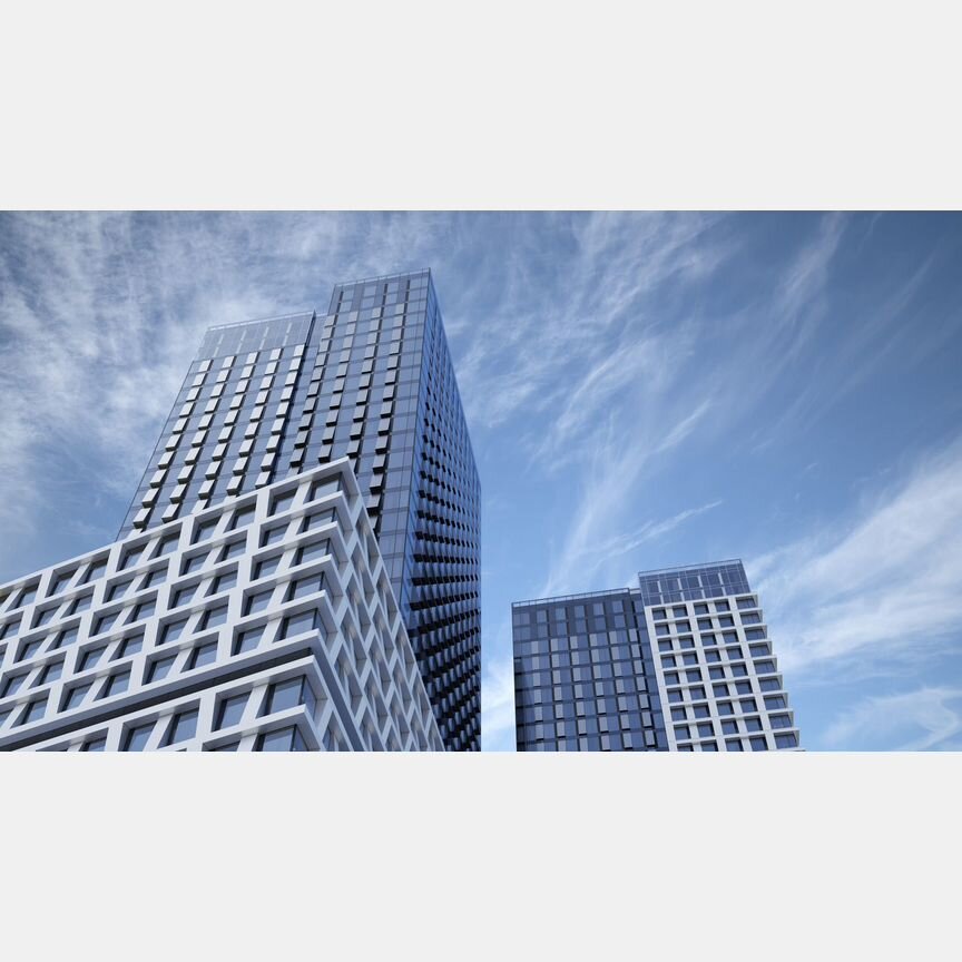 1-к. апартаменты, 58,3 м², 3/35 эт.