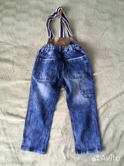 Джинсы на мальчика 86-92, 110