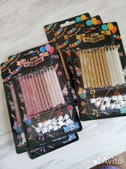 Свечи на торт