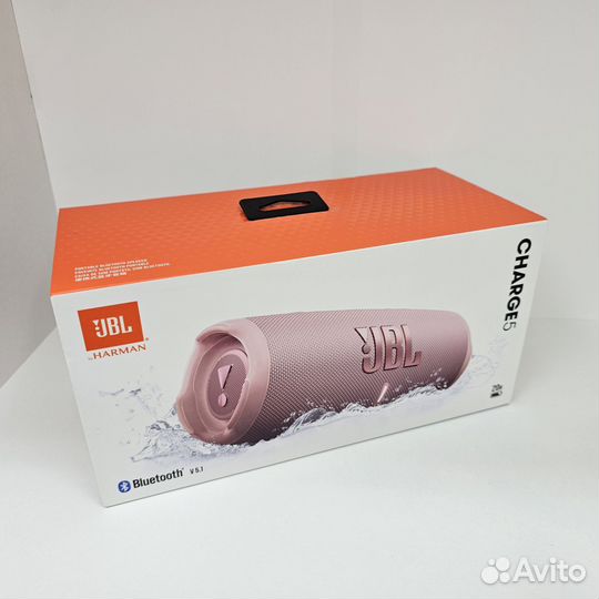Портативная колонка JBL Charge 5 Pink. Новая