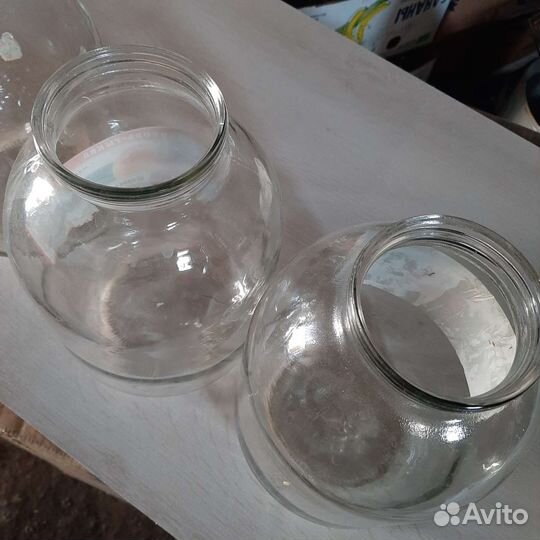 Банки стеклянные 3 литра б/ у