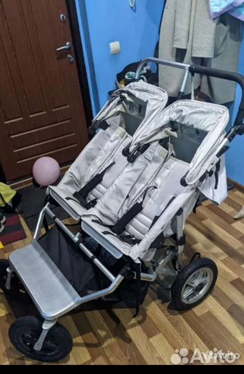 Коляска для двойни 2 в 1