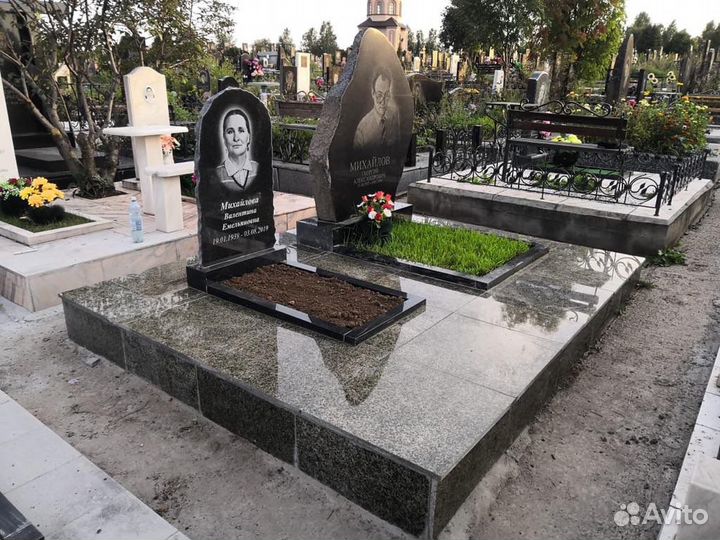 Памятники,Установка памятников, благоустройство