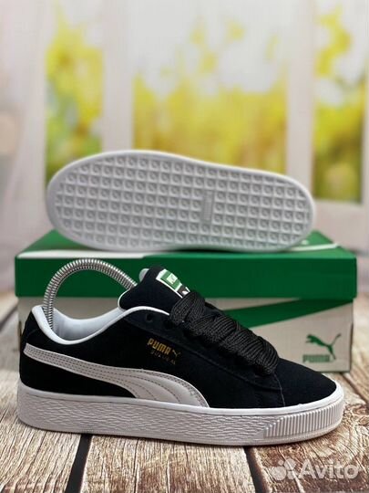 Кроссовки мужские Puma suede Xl черные