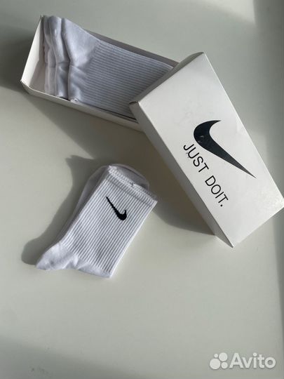 Носки nike белые