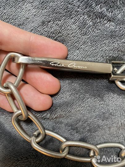 Цепь Rick Owens Tecuatl ss20