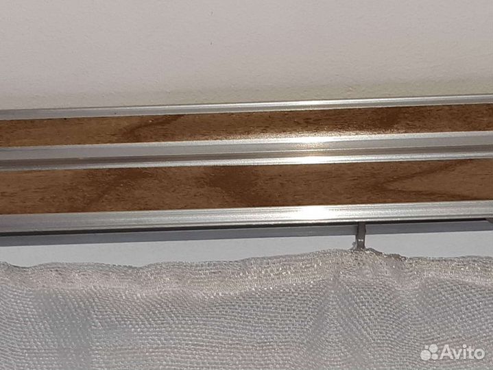 Карнизы для штор двухрядный металлический