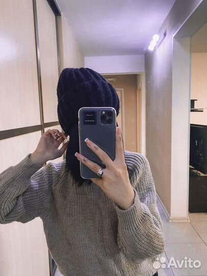 Шапка женская вязаная