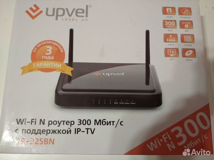 Wifi роутер upvel ur-325bn