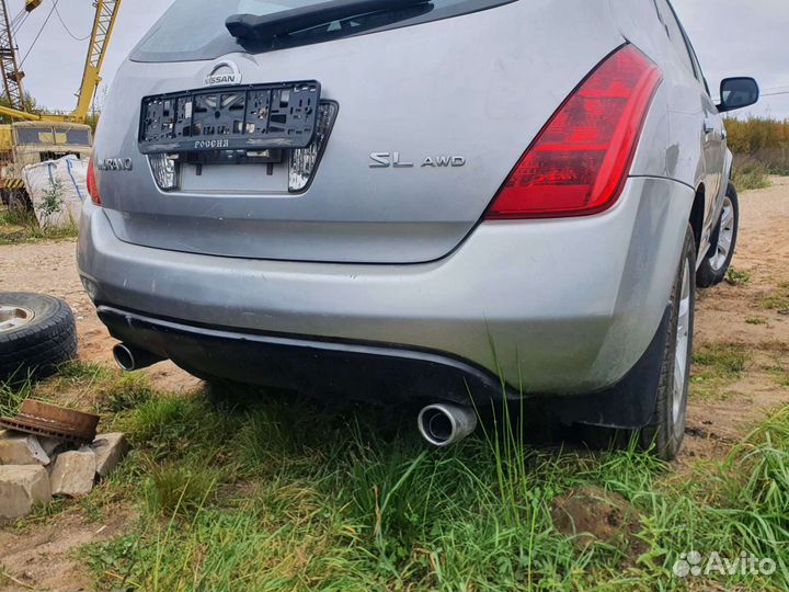 Nissan Murano Z50 4WD CVT VQ35DE задний бампер