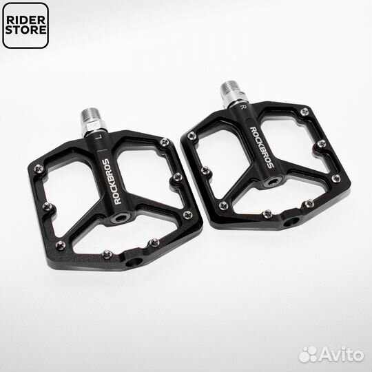 Педали Rockbros алюминиевые на промах