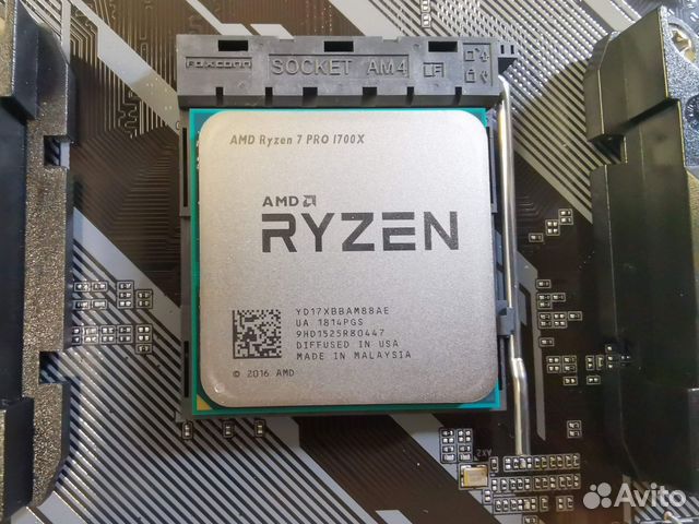 AMD Ryzen 7 PRO 1700X AM4 купить в Новосибирске | Электроника | Авито