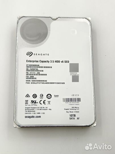 Жёсткие диски HDD 10Tb