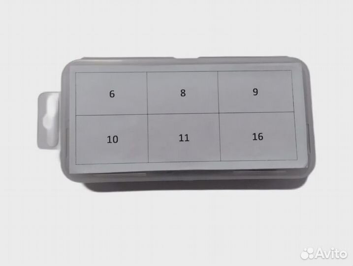 Хомут пружинный набор 55 шт