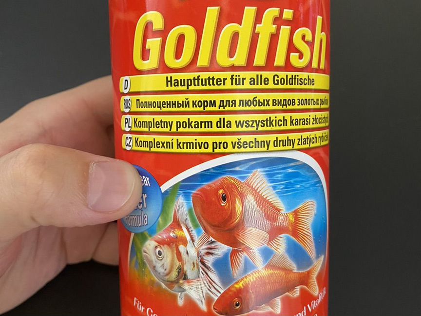 Корм для рыб Tetra goldfish 1л хлопья