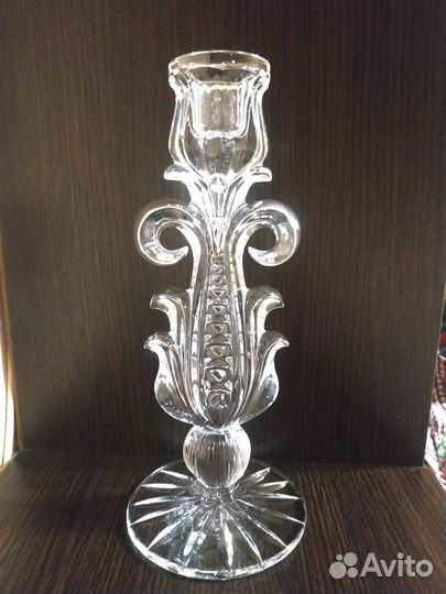 Подсвечники хрусталь