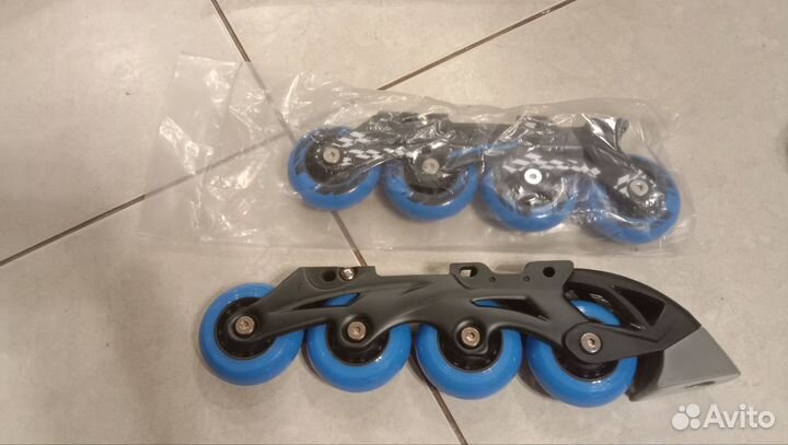 Коньки+ролики rush action р.29-32