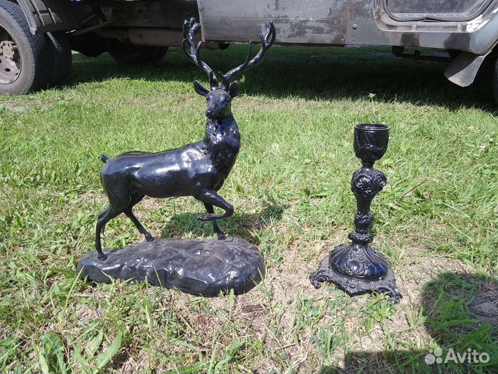 Чугунные статуэтки