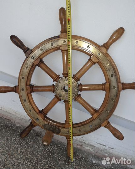 Штурвал корабельный ориг.75 см СССР