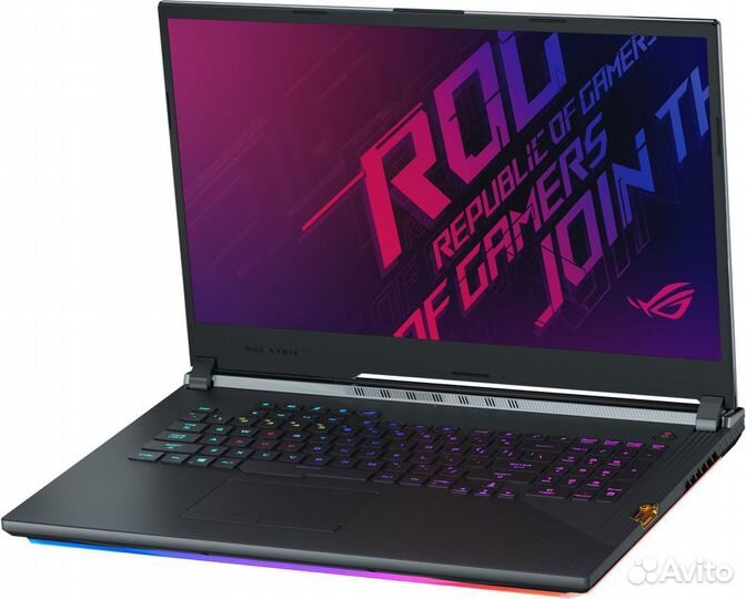Asus 17.3/144 i7-9750 6яд12п RTX2070/8 16Гб SSD512