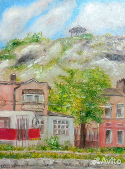 Картина маслом на холсте г. Пятигорск