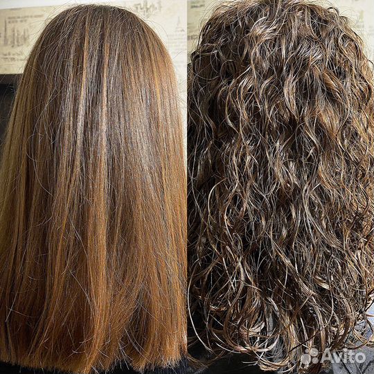 Химическая завивка волос