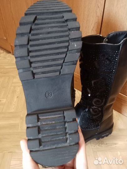 Сапоги зимние для девочки
