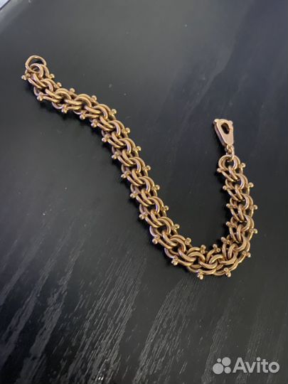 Золотой женский браслет 585 бу