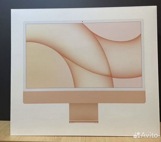 iMac 24M1 8Gpu 8/256gb Orange Новый, Магазин