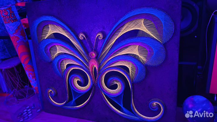 Картина в подарок string art