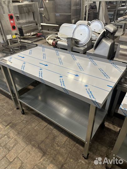 Стол нерж срб 1200/600 с бортом