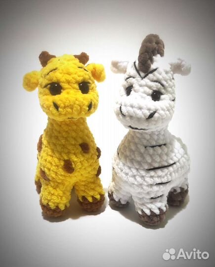 Игрушки зверята