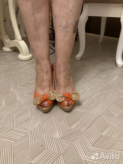 Босоножки женские 37 размер натуральная кожа