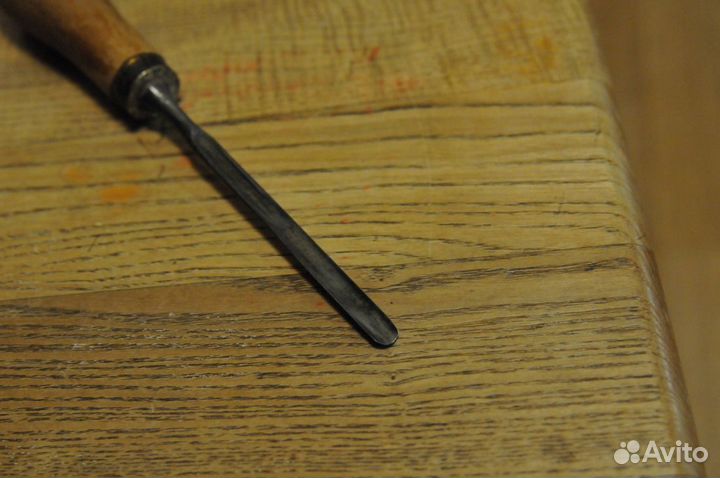 Старинный инструмент тесло топор стамеска Lema