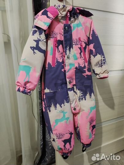 Комбинезон на девочку 80 р. В отличном сост