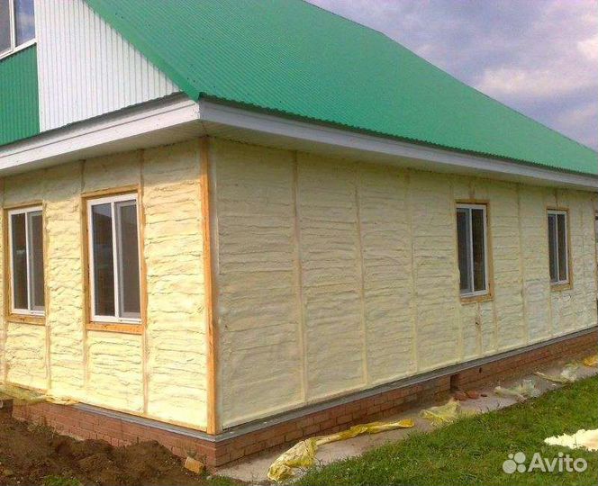 Утепление пенополиуретаном