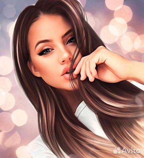 Портрет фото на холсте, под заказ, дрим арт, шарж