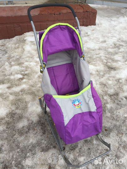 Санки коляска ника
