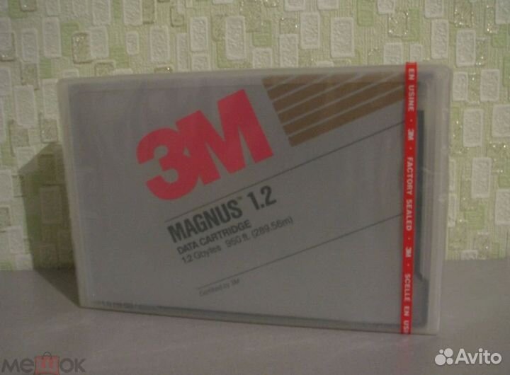 3M Magnus data cartridge 1.2GB упаковка запечатана