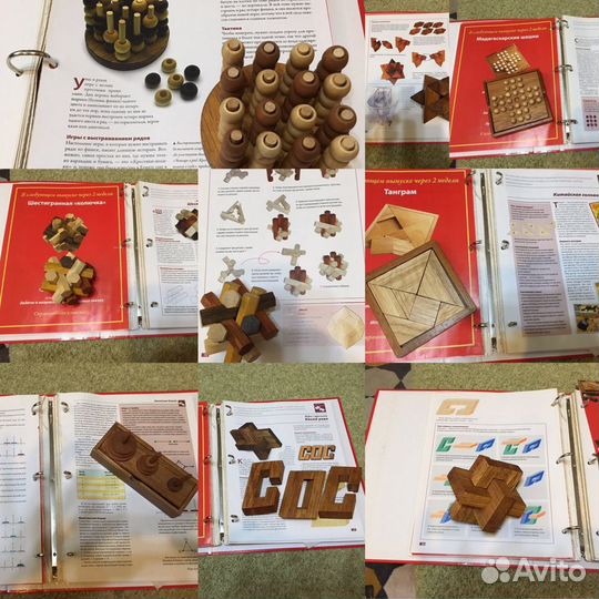 Головоломки деревянные deagostini