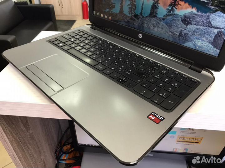 Шустрый ноутбук HP A8-6410/radeon R5/4GB/500GB