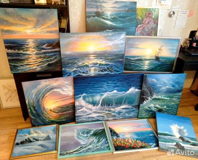 Картины масло, холст