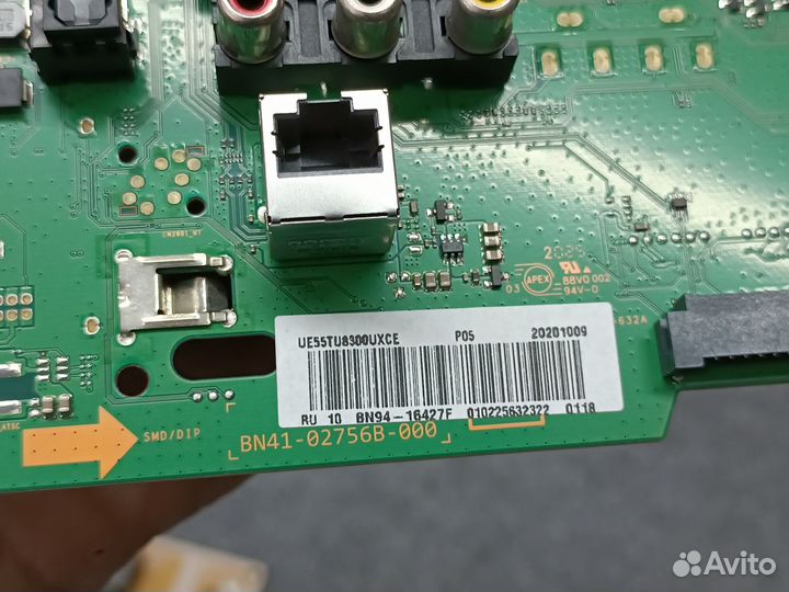 Телевизор Samsung UE55TU8300U (запчасти)