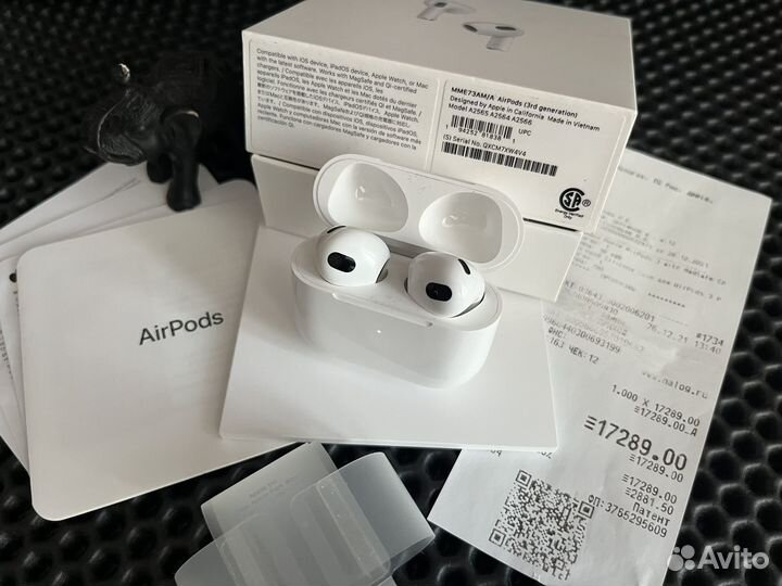 Наушники Airpods 3 оригинал/250+отзывов