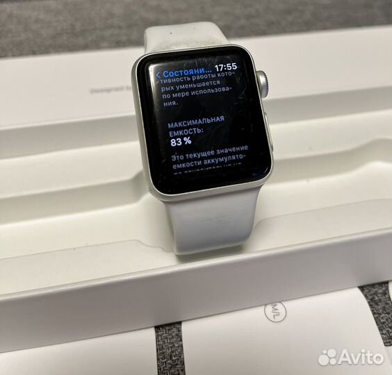 Apple Watch 3 38mm (АКБ 83)