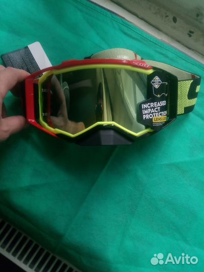 Маска защитная,мото,вело,вело очки.Scott